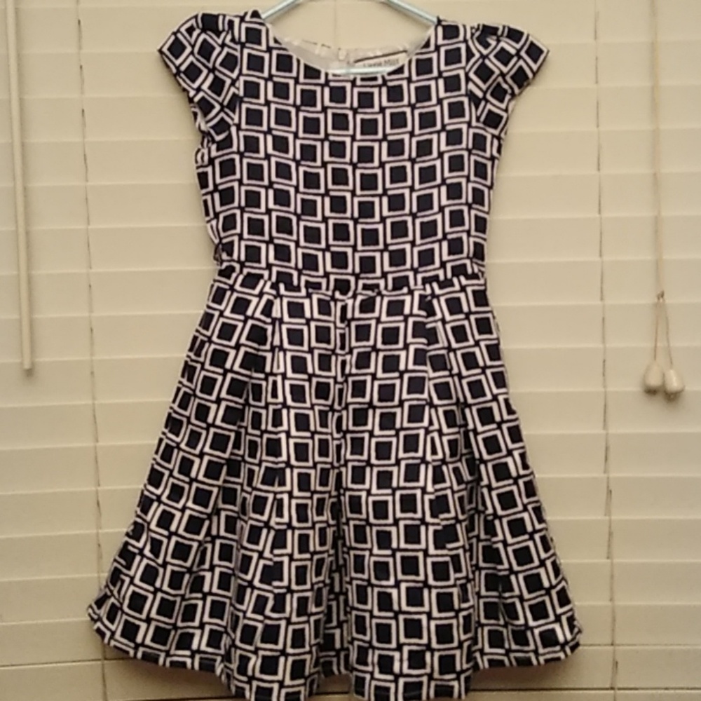 Na y Blue & white Dress